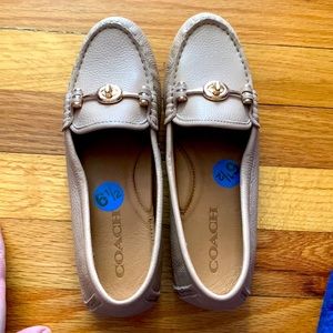 Coach flats like new worn once